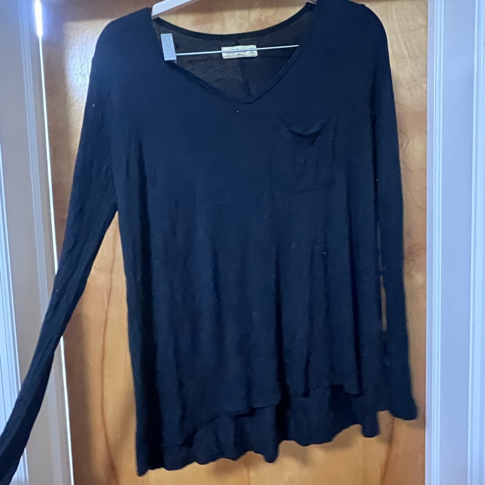 Black Oversized Top by Abercrombie